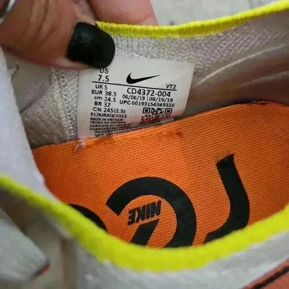 Nike Womens React Infinity Run Flyknit Sneaker In Pink Blast 7.5 - Picture 12 of 15